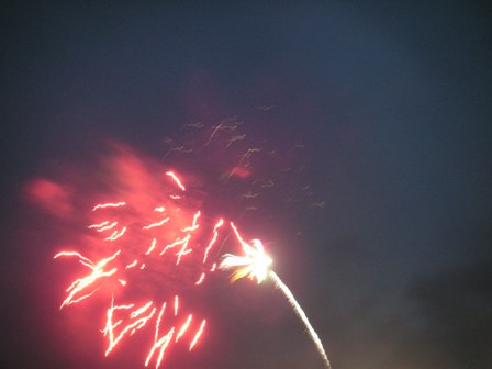 Grafton Pond fireworks